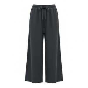 Zara Charcoal Wide-Leg Pants